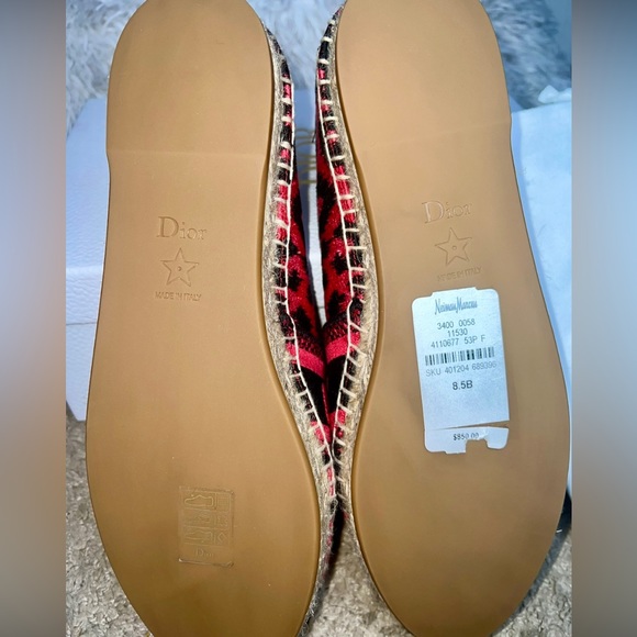 DIOR Leopard Print Espadrilles - Picture 5 of 5
